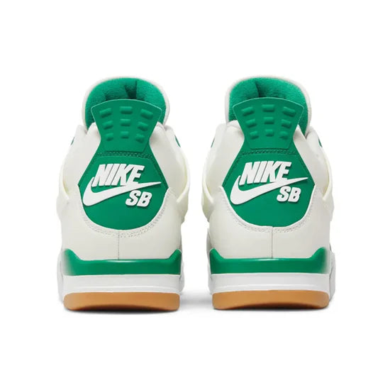 Air Jordan 4 Retro – White & Green (9-Month Warranty)