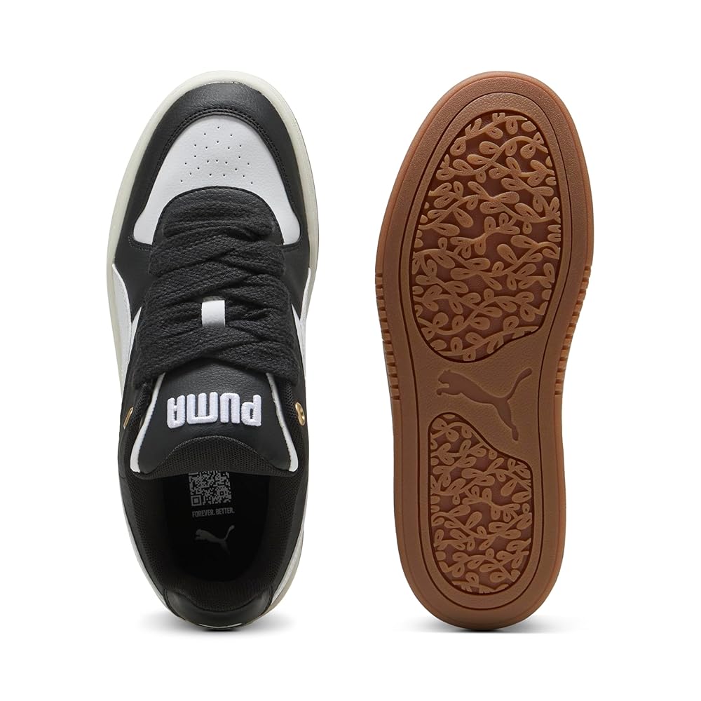 PUMA Caven 2.0 Sneakers – Black/White (3-Month Warranty)