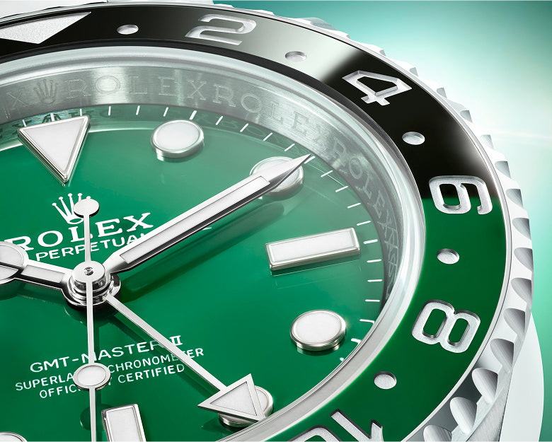 Rolex GMT-Master II – Green Dial & Black Ceramic Bezel (9-Month Warranty)