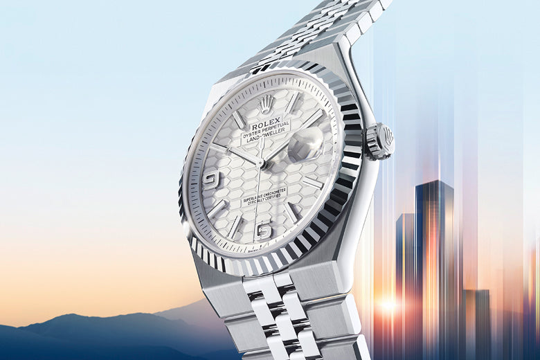 Rolex Sky-Dweller – Oystersteel & White Gold, Jubilee Bracelet (9-Month Warranty)