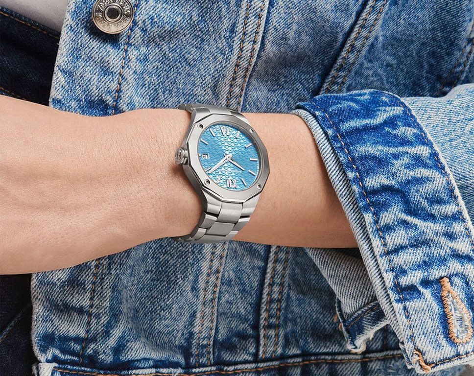 Baume & Mercier Riviera Automatic 42mm – Azure Blue Dial (3-Month Warranty)