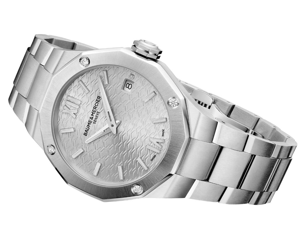 Baume & Mercier Riviera 10612 Ladies’ Watch – Stainless Steel, Silver Dial (3-Month Warranty)