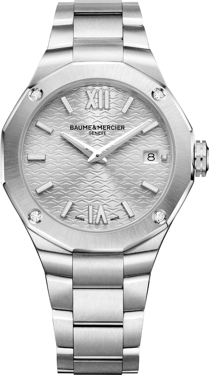 Baume & Mercier Riviera 10612 Ladies’ Watch – Stainless Steel, Silver Dial (3-Month Warranty)