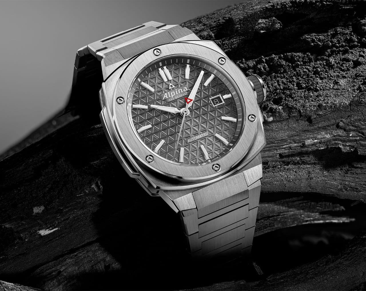 Alpina Automatic Stainless Steel Sports Watch (6-Month Warranty)