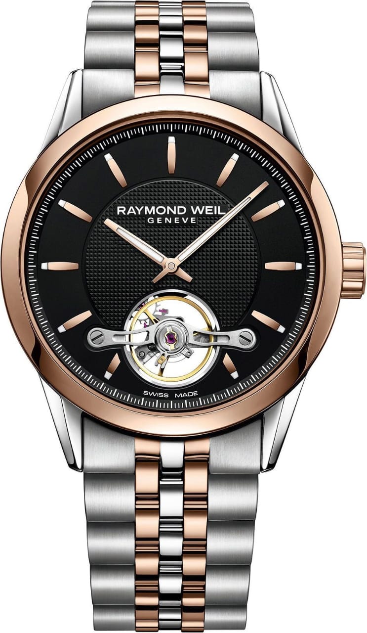 Raymond Weil Freelancer Automatic Men’s Watch – Two-Tone Stainless Steel and Rose Gold (9-Month Warranty)