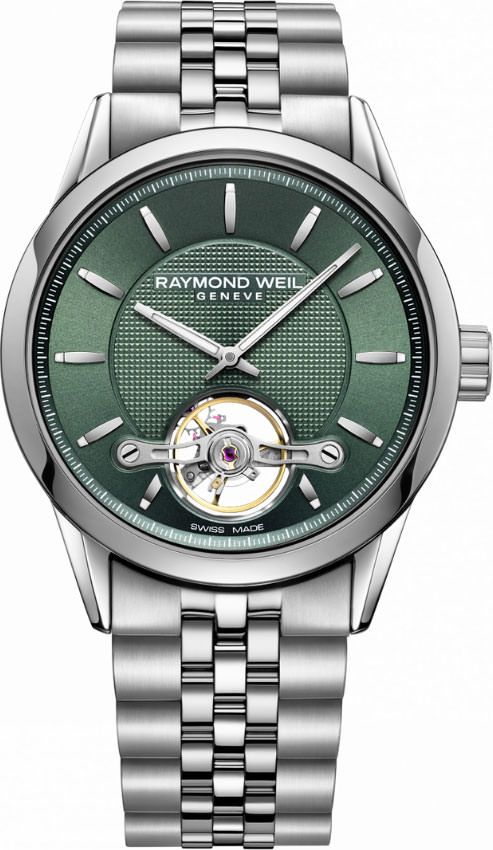 Raymond Weil Freelancer Automatic Green Dial Men’s Watch (9-Month Warranty)