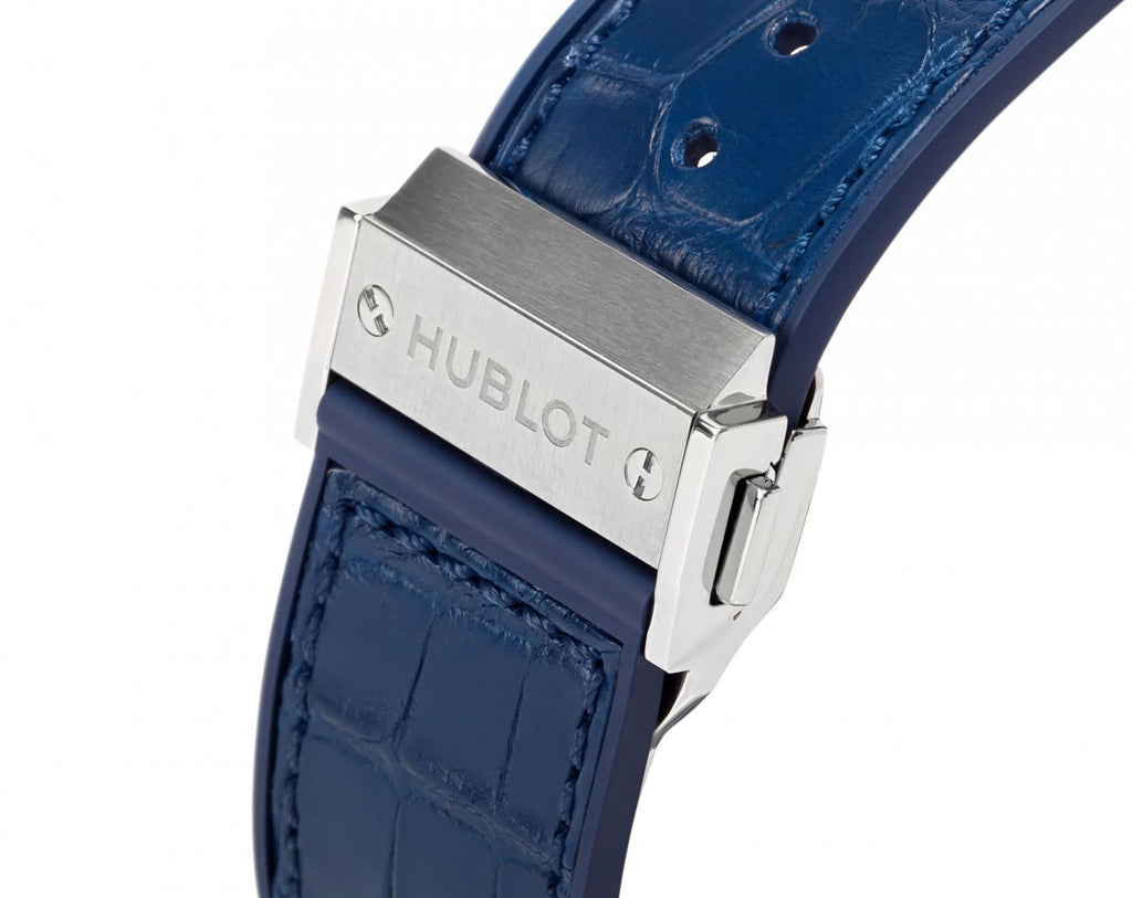 Hublot Classic Fusion Chronograph Blue Titanium – 45mm (6-Month Warranty)