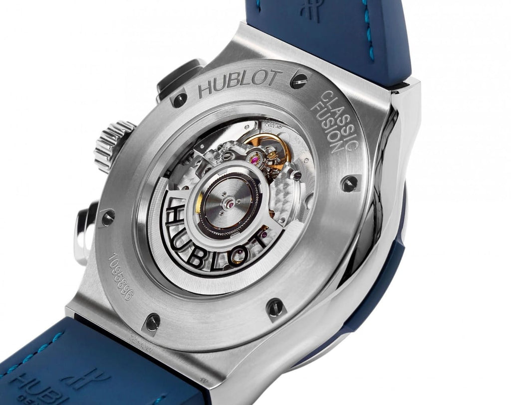 Hublot Classic Fusion Chronograph Blue Titanium – 45mm (6-Month Warranty)