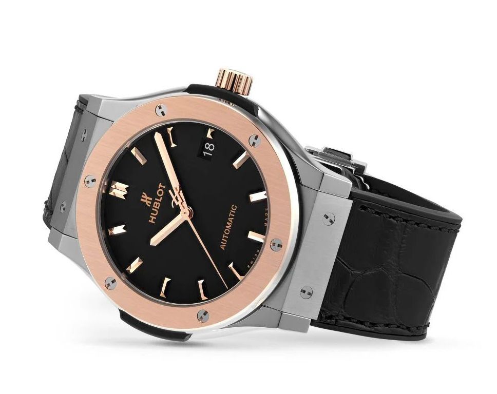 Hublot Classic Fusion Automatic – King Gold & Titanium (6-Month Warranty)