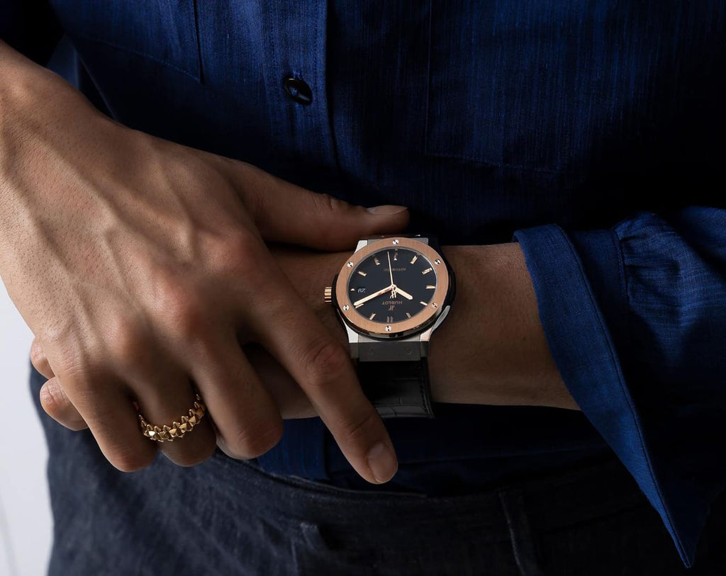 Hublot Classic Fusion Automatic – King Gold & Titanium (6-Month Warranty)