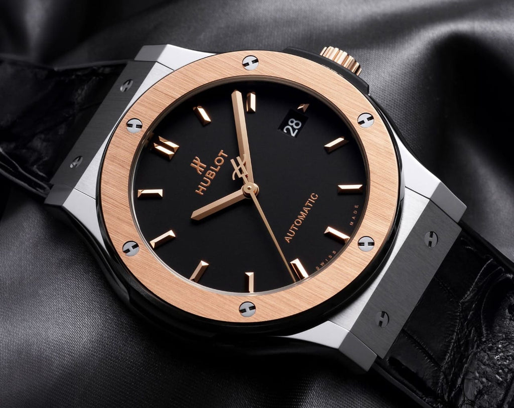 Hublot Classic Fusion Automatic – King Gold & Titanium (6-Month Warranty)