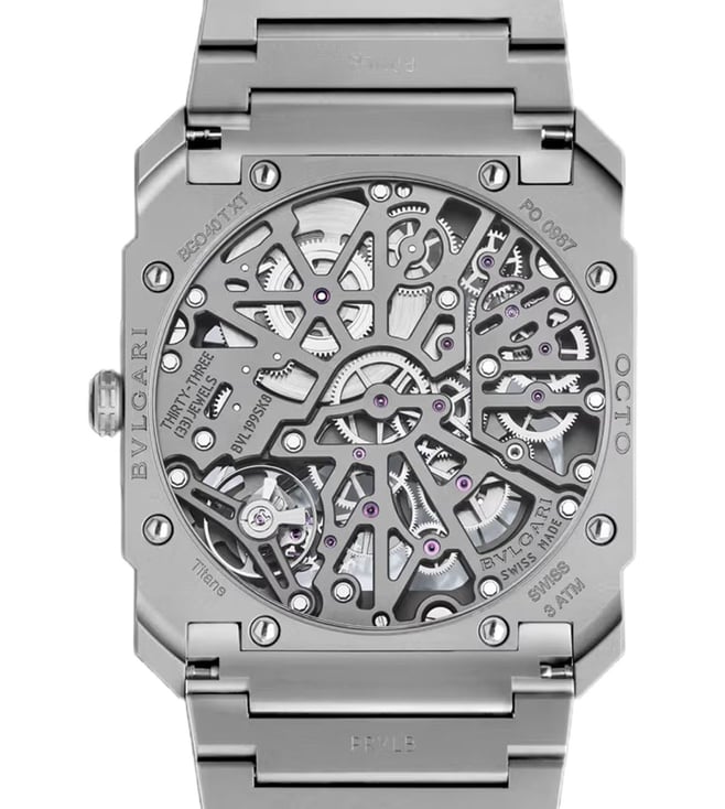 BVLGARI Octo Finissimo Skeleton – Stainless Steel Automatic (3-Month Warranty)