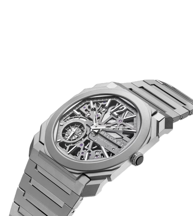 BVLGARI Octo Finissimo Skeleton – Stainless Steel Automatic (3-Month Warranty)