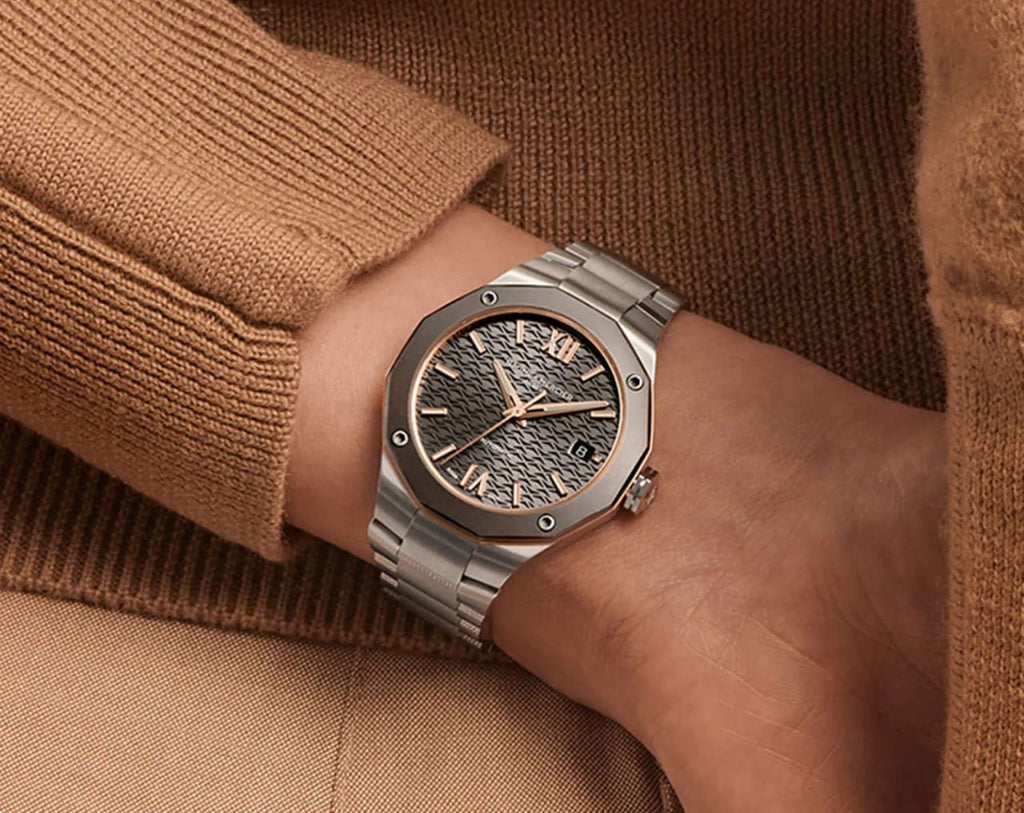 Baume & Mercier Riviera Automatic Men’s Watch – Stainless Steel & Titanium (6-Month Warranty)