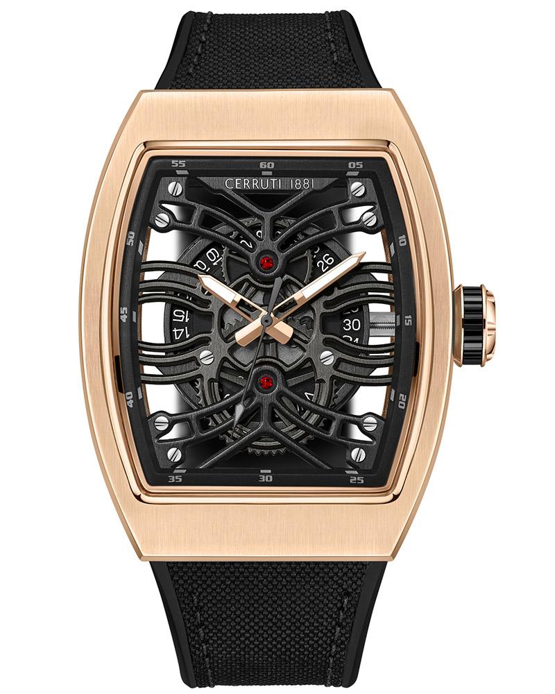 Cerruti 1881 Men's Skeleton Automatic Watch (3-Month Warranty)