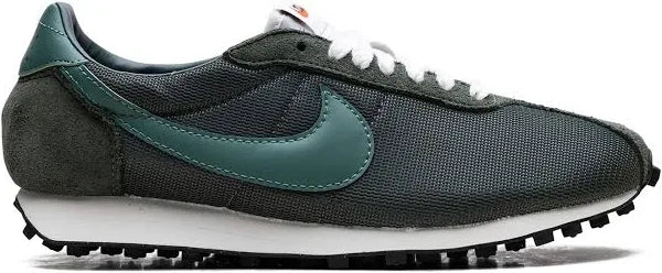 Retro Style Running Sneakers – Dark Green / Teal Accent (3-Month Warranty)